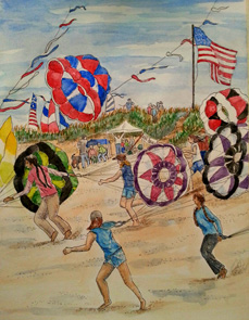 international kite fest at Long Beach